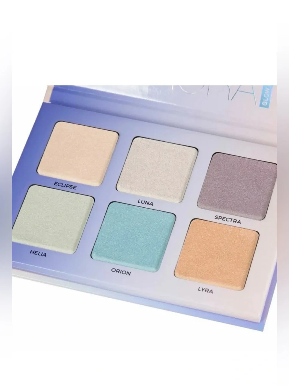 Rare ANASTASIA BEVERLY HILLS Aurora Glow Kit Metallic Powder Highlighter Palette